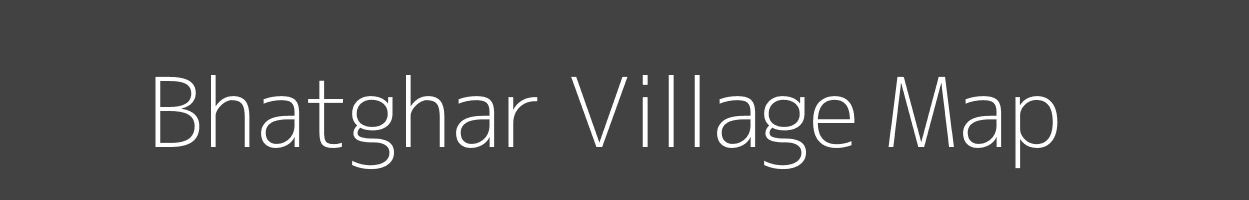 Map of Bhatghar Village in Maharashtra Image