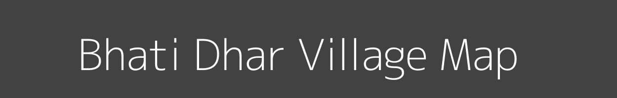 Map of Bhati Dhar Village in Jammu and Kashmir Image