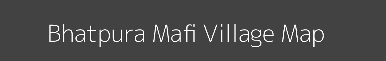 Map of Bhatpura Mafi Village in Uttar Pradesh Image