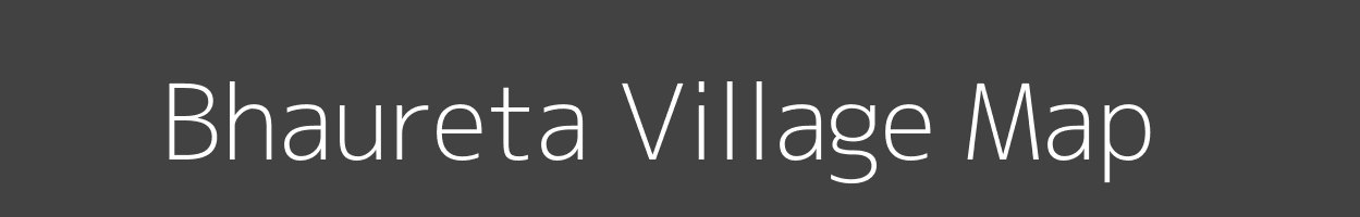 Map of Bhaureta Village in Uttar Pradesh Image