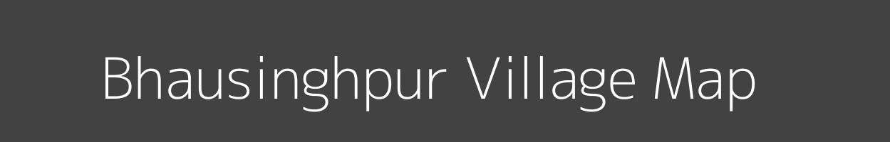 Map of Bhausinghpur Village in Uttar Pradesh Image