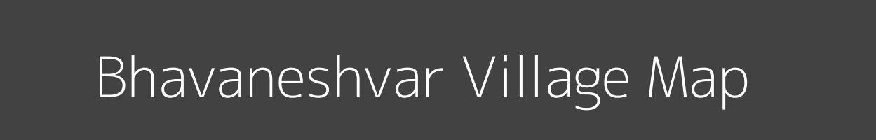 Map of Bhavaneshvar Village in Gujarat Image