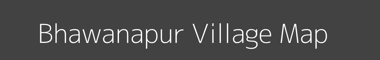 Map of Bhawanapur Village in Uttar Pradesh Image