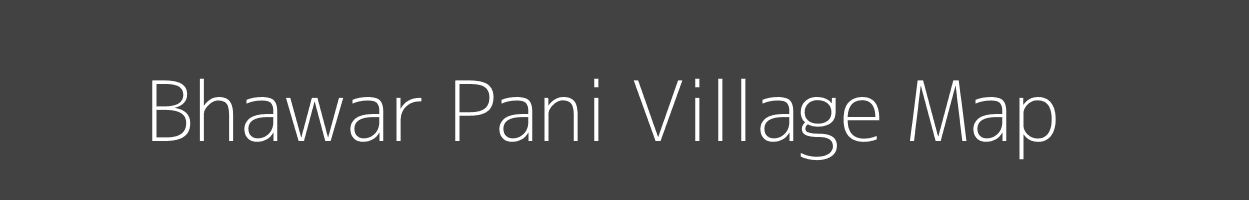 Map of Bhawar Pani Village in Madhya Pradesh Image