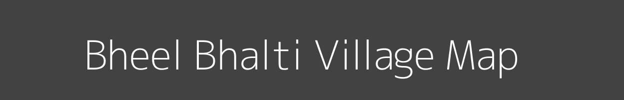 Map of Bheel Bhalti Village in Rajasthan Image