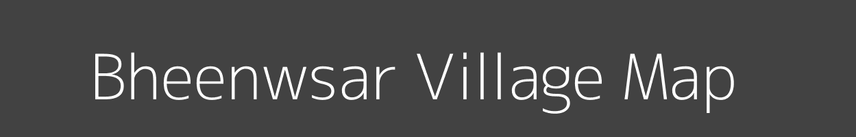 Map of Bheenwsar Village in Rajasthan Image