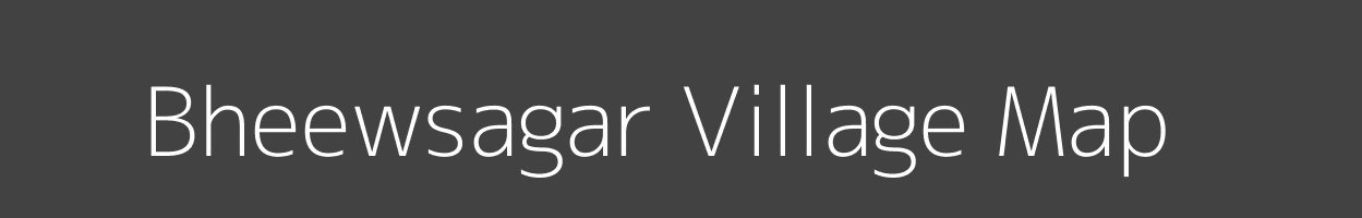 Map of Bheewsagar Village in Rajasthan Image