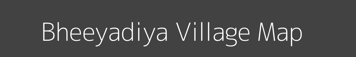 Map of Bheeyadiya Village in Rajasthan Image