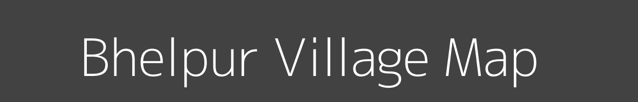 Map of Bhelpur Village in Uttar Pradesh Image