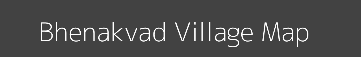 Map of Bhenakvad Village in Gujarat Image