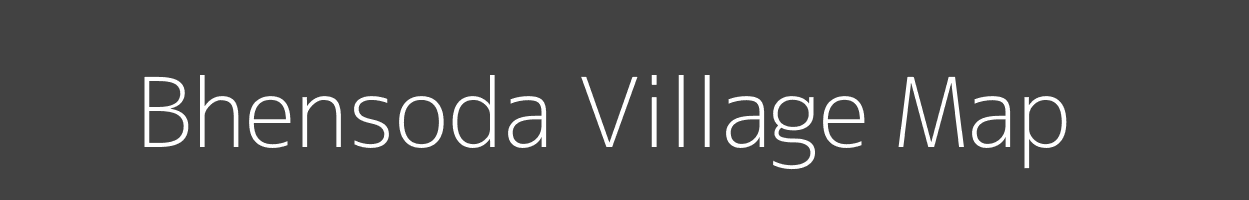 Map of Bhensoda Village in Madhya Pradesh Image