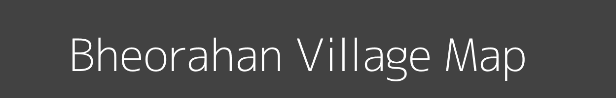 Map of Bheorahan Village in Uttar Pradesh Image