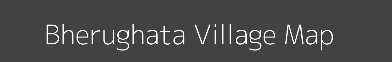 Map of Bherughata Village in Madhya Pradesh Image