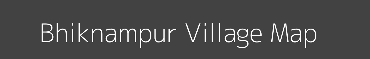 Map of Bhiknampur Village in Uttar Pradesh Image