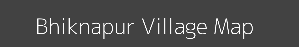 Map of Bhiknapur Village in Uttar Pradesh Image