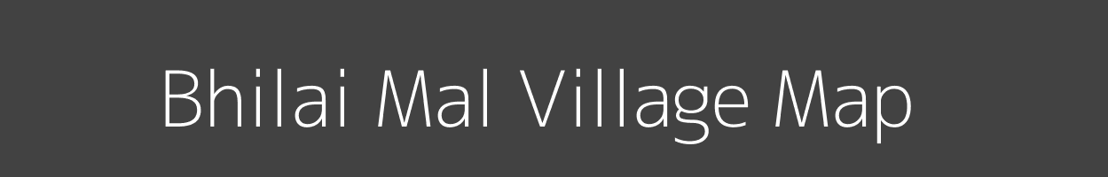 Map of Bhilai Mal Village in Madhya Pradesh Image