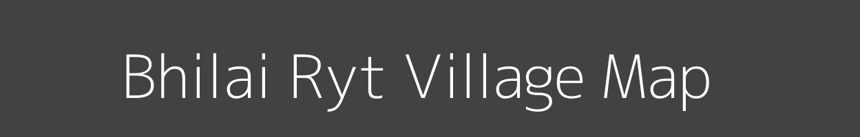 Map of Bhilai Ryt Village in Madhya Pradesh Image