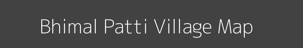 Map of Bhimal Patti Village in Uttar Pradesh Image