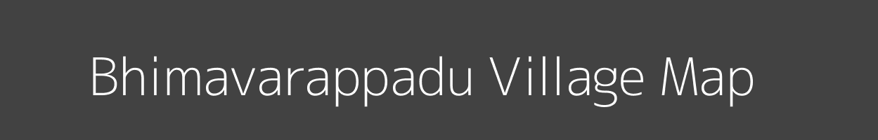 Map of Bhimavarappadu Village in Andhra Pradesh Image