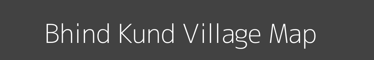 Map of Bhind Kund Village in Uttar Pradesh Image