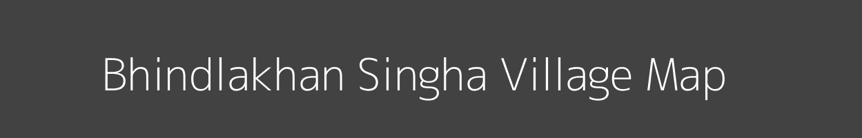 Map of Bhindlakhan Singha Village in Uttar Pradesh Image