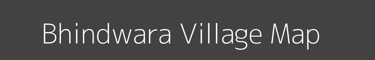 Map of Bhindwara Village in Madhya Pradesh Image