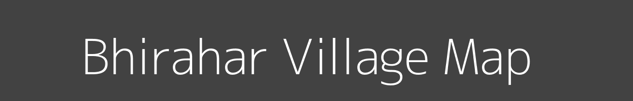 Map of Bhirahar Village in Bihar Image