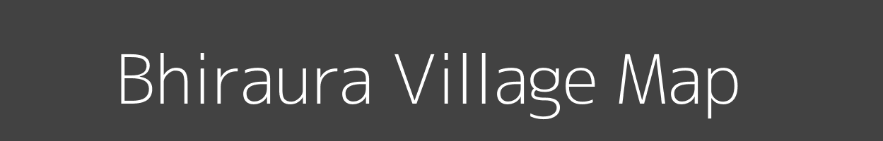 Map of Bhiraura Village in Uttar Pradesh Image