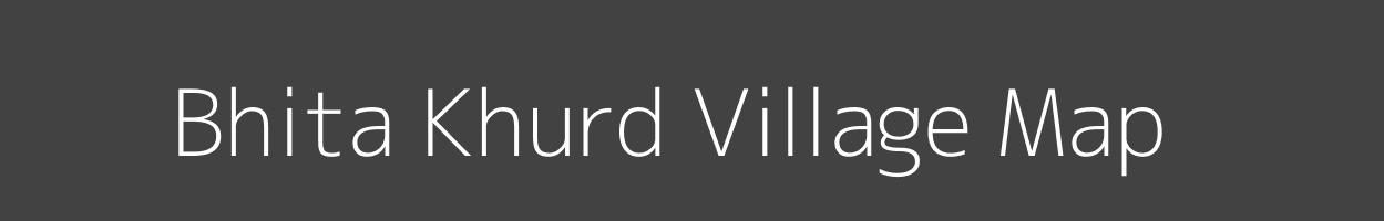 Map of Bhita Khurd Village in Uttar Pradesh Image