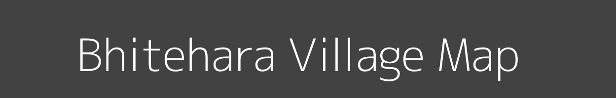 Map of Bhitehara Village in Uttar Pradesh Image