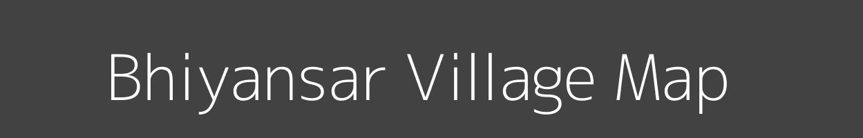 Map of Bhiyansar Village in Rajasthan Image