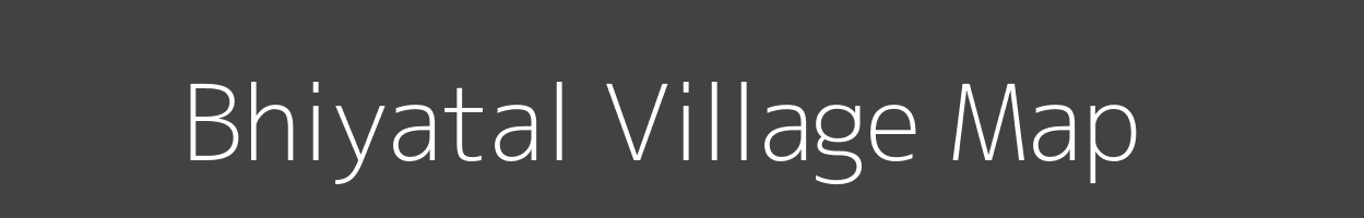 Map of Bhiyatal Village in Madhya Pradesh Image