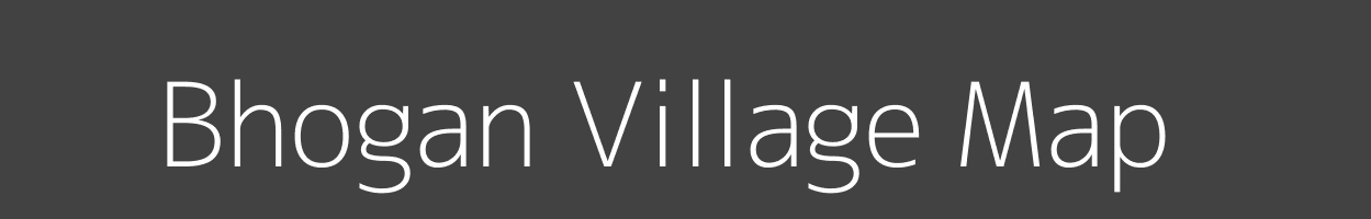 Map of Bhogan Village in Uttar Pradesh Image