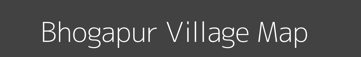 Map of Bhogapur Village in Uttar Pradesh Image