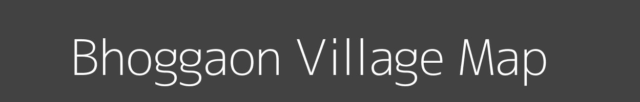 Map of Bhoggaon Village in Madhya Pradesh Image