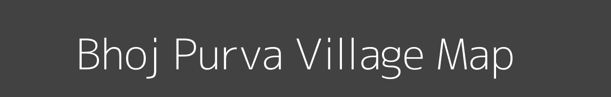 Map of Bhoj Purva Village in Uttar Pradesh Image