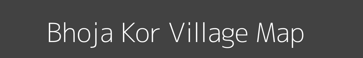 Map of Bhoja Kor Village in Rajasthan Image