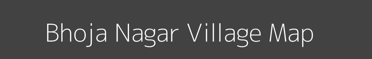 Map of Bhoja Nagar Village in Rajasthan Image