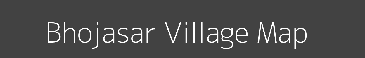 Map of Bhojasar Village in Rajasthan Image