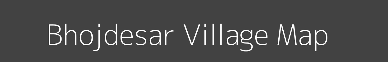 Map of Bhojdesar Village in Rajasthan Image