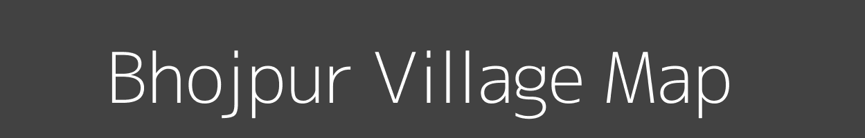 Map of Bhojpur Village in Uttar Pradesh Image