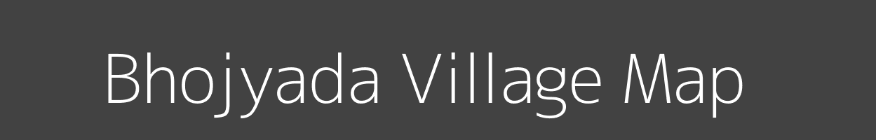 Map of Bhojyada Village in Rajasthan Image