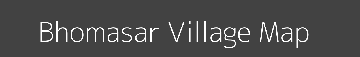 Map of Bhomasar Village in Rajasthan Image