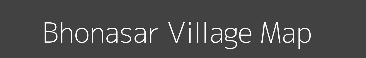 Map of Bhonasar Village in Rajasthan Image