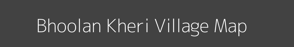 Map of Bhoolan Kheri Village in Rajasthan Image