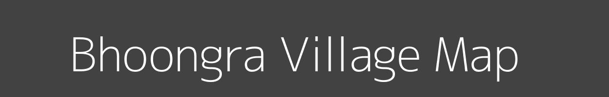 Map of Bhoongra Village in Rajasthan Image