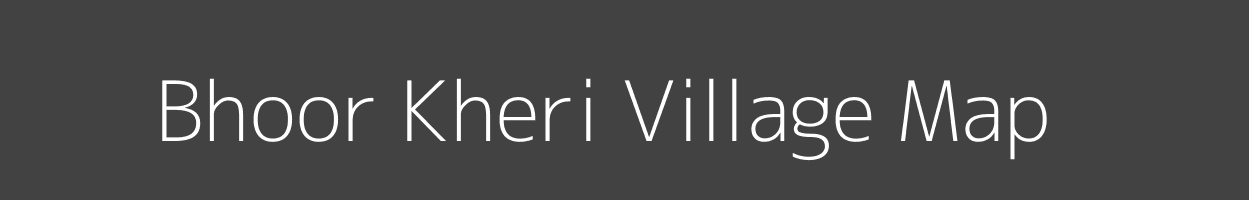 Map of Bhoor Kheri Village in Rajasthan Image