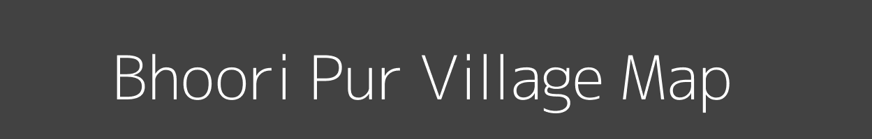 Map of Bhoori Pur Village in Uttar Pradesh Image