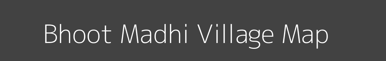 Map of Bhoot Madhi Village in Madhya Pradesh Image
