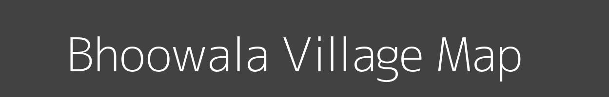 Map of Bhoowala Village in Rajasthan Image